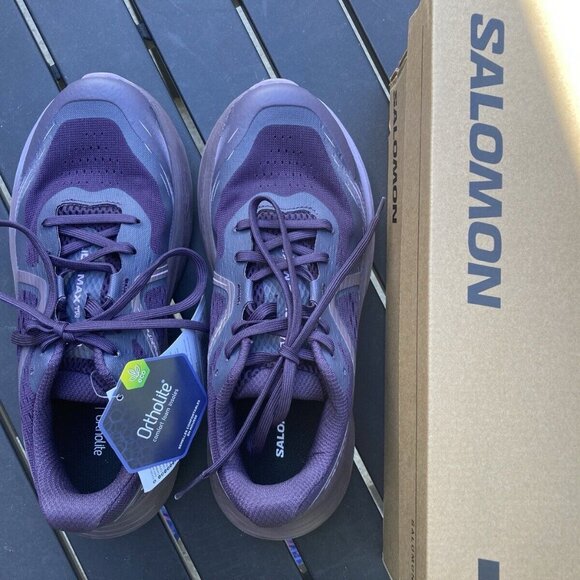 Salomon Glide Max TR | Women's Size US 6.5 | Nightshade/Moonscape/Orchid Bloom - Picture 5 of 7